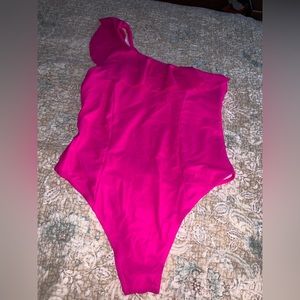 Women’s Hot Pink One-Piece. This is from SHEIN but didn’t fit right.